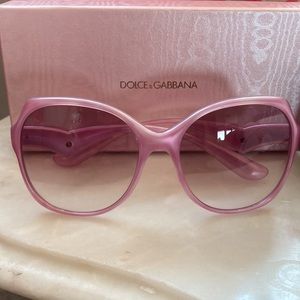 Dolce & Gabbana Pearl Pink pastel sunglasses